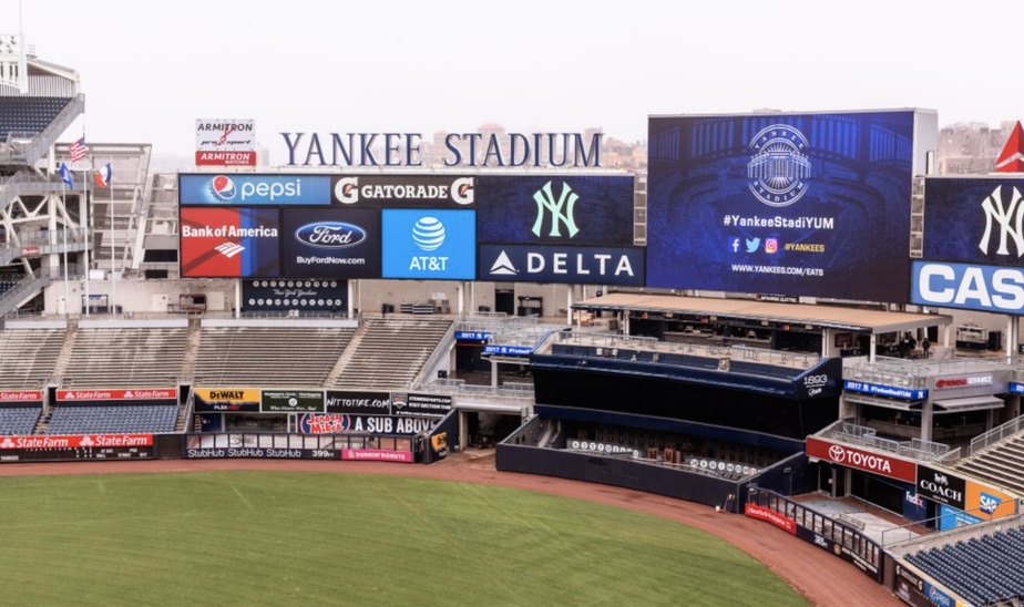 Old Timers Day at Yankee Stadium